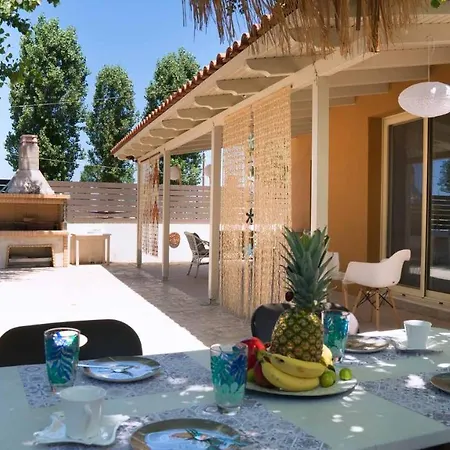 House Lefkes A Hébergement de vacances Plános